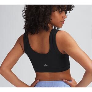 ALO YOGA Wellness Bra Black Large